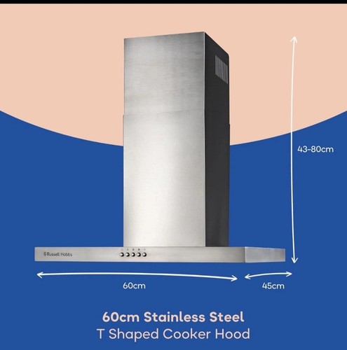 Russell hobbs 60cm chimney - 60cm,